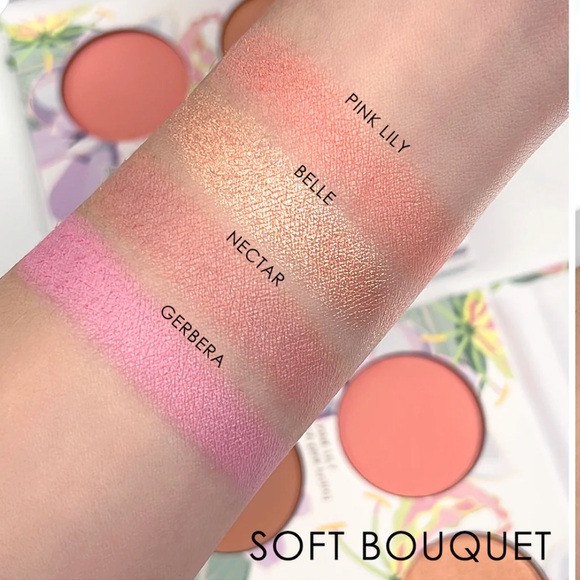 Seraphine Botanicals Lily + Blossom Lily Infused Blush Palette in Soft Bouquet - Picture 2 of 8